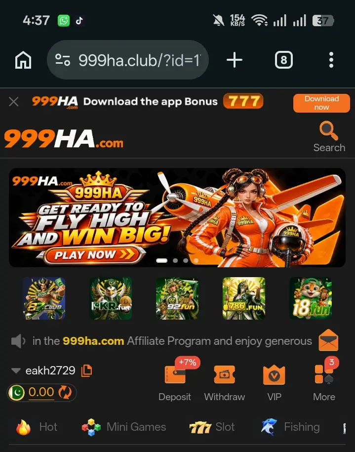 999HA Game real interface image